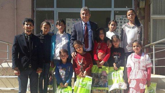 Bilgili Köyü İlkokulu Öğrencileri İlçe Milli Eğitim Müdürümüzü ziyaret ettiler